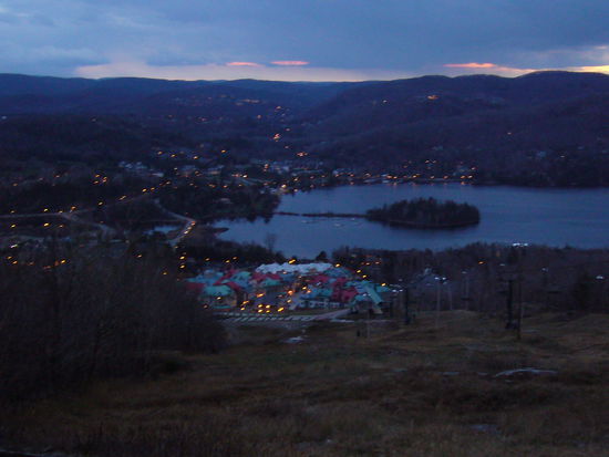Village Mont Tremblant by night