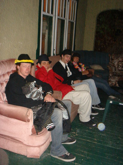 Draussen auf der Veranda wurd dann so manch ein Abend verbracht