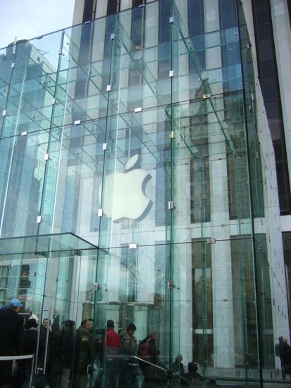 Ein big Apple in Big Apple