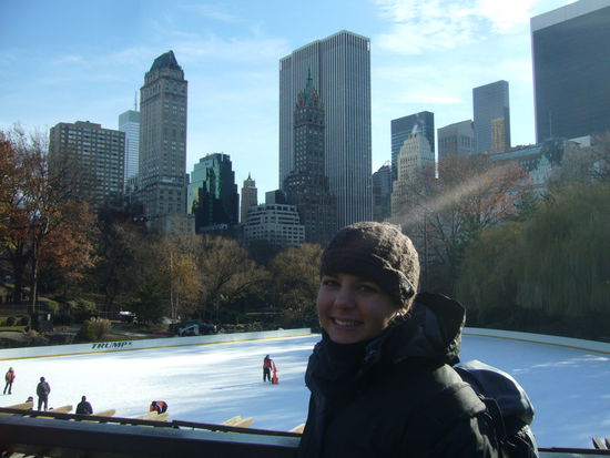 Skyline von Manhattan vom Central Parc aus