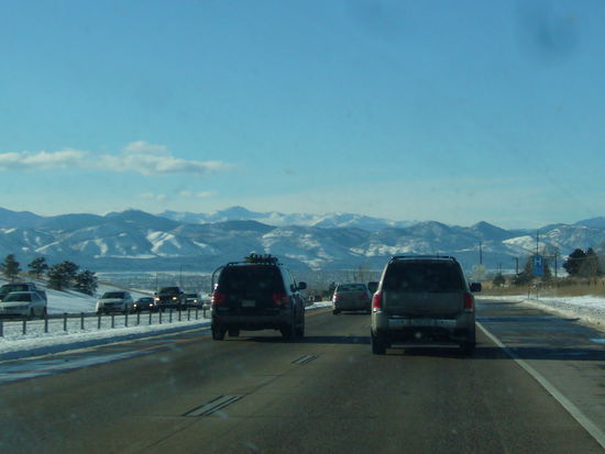 Die Berge sind zum Greifen nahe