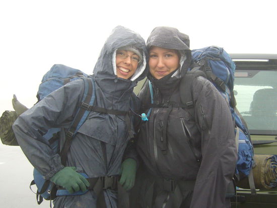 Nicole &amp; Rachel sind warm angezogen - so muss es sein