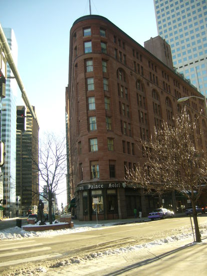 Brown Palace..benannt nach Molly Brown, einer der Ueberlebenden des Titanic Untergangs und ehem. Buergerin von Denver