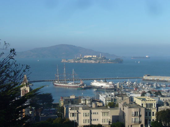 Blick auf Alcatraz