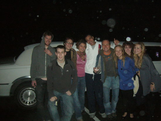 Gruppenfoto (im Regen)