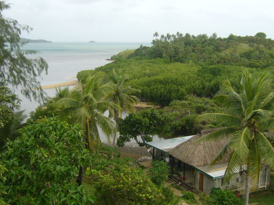 Blick aus dem Schlafzimmer