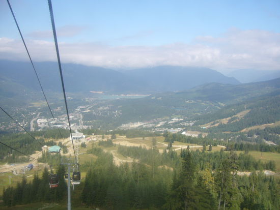 Blick aus der Gondel