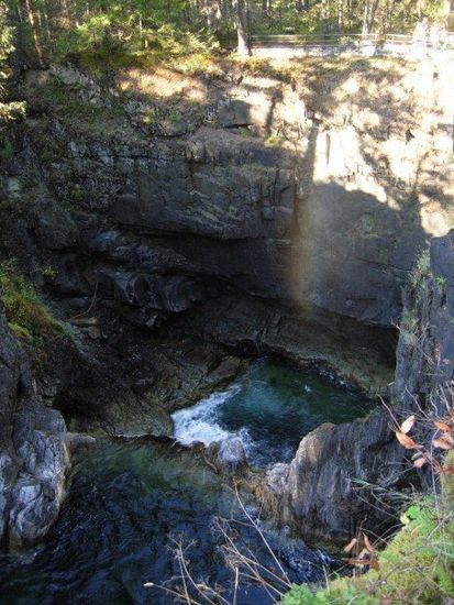 Der besagte Wasserfall