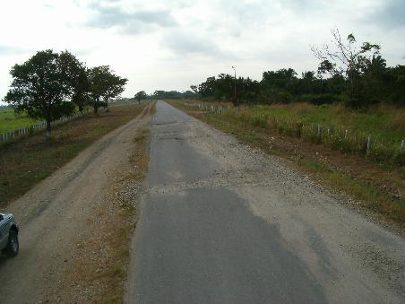 Landstrasse in Los Llanos