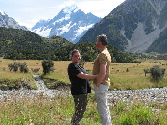 atemberaubend - selten so klar zu sehen der Mt. Cook