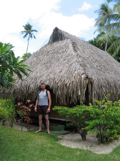 unser Bungalow auf Moorea