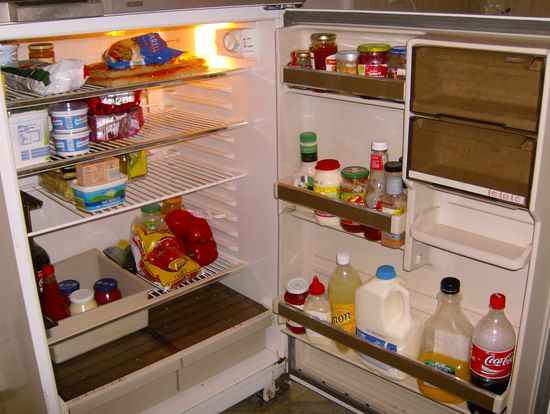 Mein Kuehlschrank
...lecker voll...