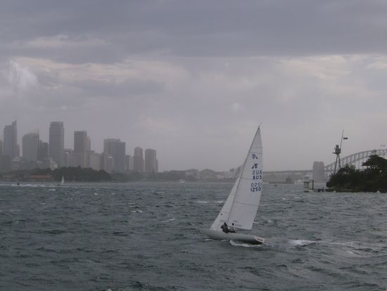 Auf gehts, selbst bei wind and rain 