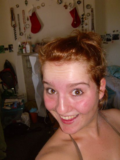 aber wenigstens passts gut zu meinen Augen ... 