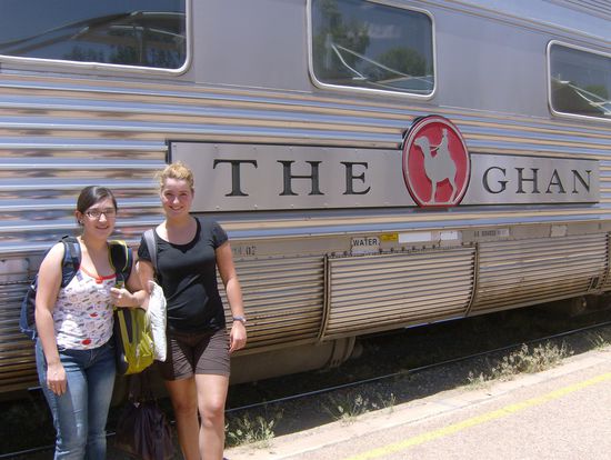 ein wenig verschlafen und vom ersten HItzewall erschlagen 