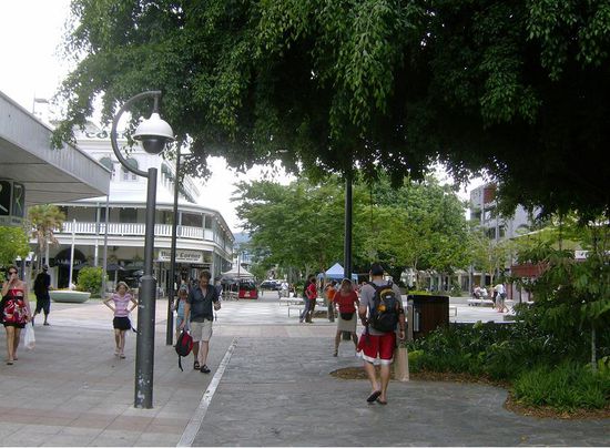 Cairns Fussgaengerzone