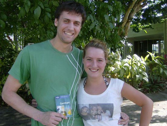 Simon, mein Deutschschueler  Er heisst Ratten mit Nachnamen und ist deswegen fest davon ueberzeugt, dass er deutsche Vorfahren hat...