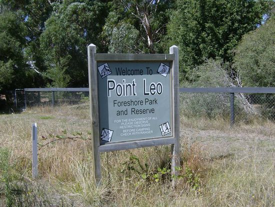 und wenn wir schon mal da sind, gehts natuerlich nach Point Leo 