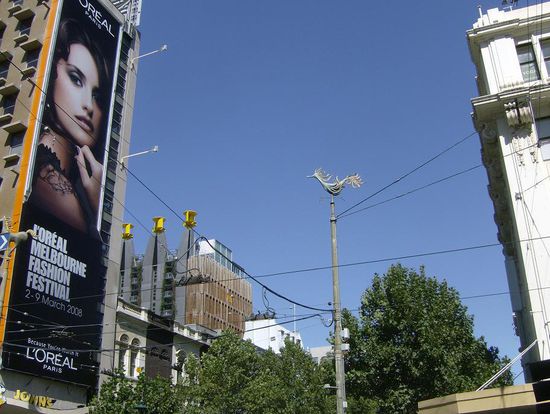 auch das Melbourne Fashion Festival laeuft gerade