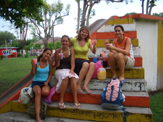 Schönheiten im Park! Peligroso!