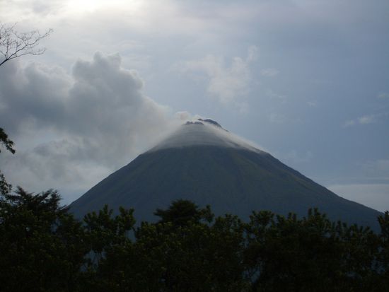 Vulcano Arenal. Hier sind wir momentan!