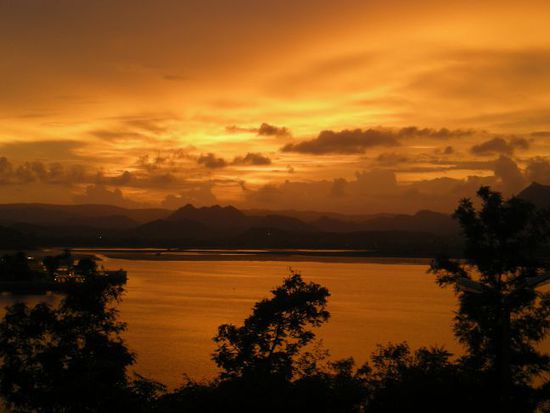 und zum Dritten... am Sunset Point...