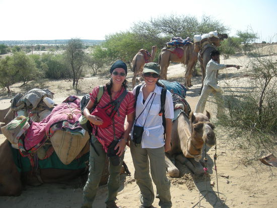 Noch vor der grossen Tour... noch frisch und knackig! Nach 3 Tagen schwirrten die Fliegen um uns herum!