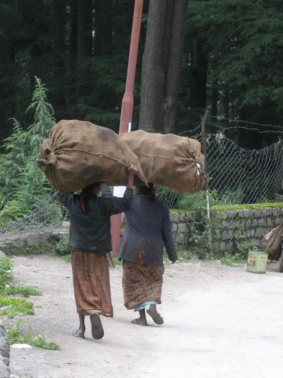 Frauen bei der Arbeit...