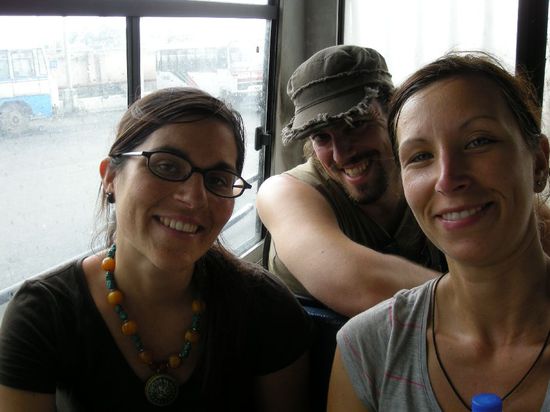 Momentaufnahme beim Busfahren...