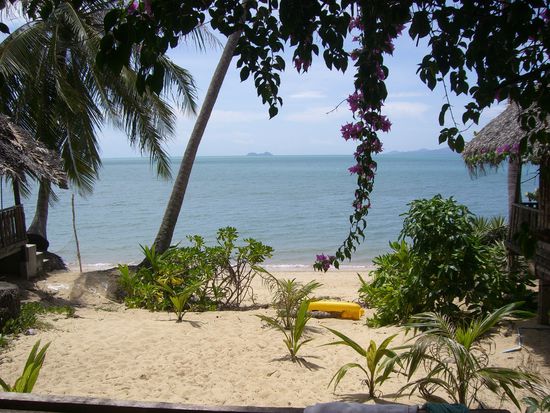 Der Blick von unserer Veranda