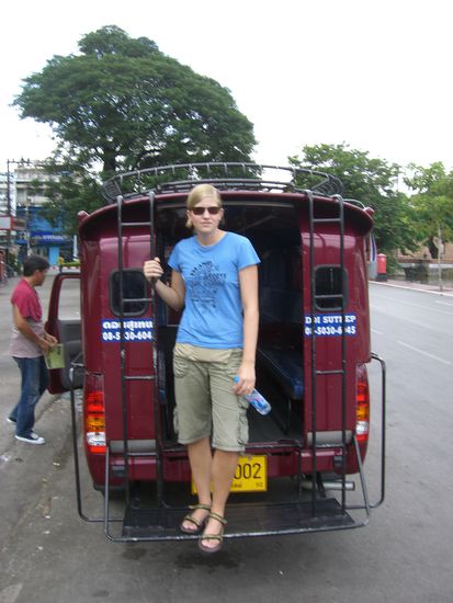 Unser Transportmittel zum Tempel