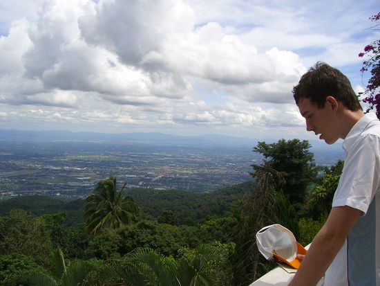 Die Aussicht ueber Chiang Mai