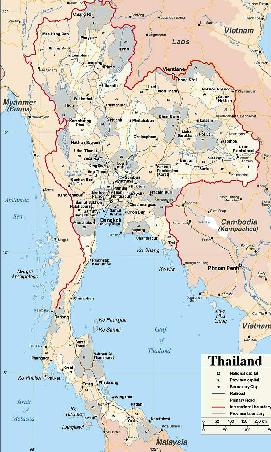 1.Station vom 30.9 bis 14.10 Thailand