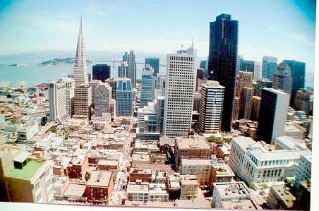 Downtown San Francisco, hatte mein Hostel direkt in Chinatown