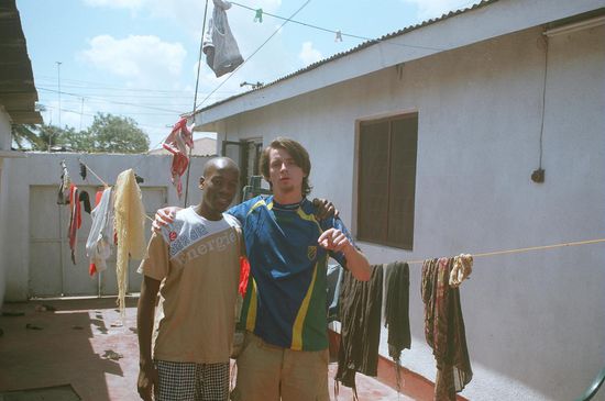 Mr.Abul und Ich bei uns Zuhause