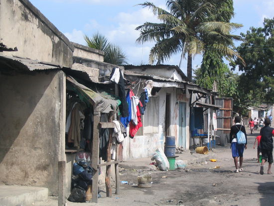 in den Gassen von Dar Es Salam