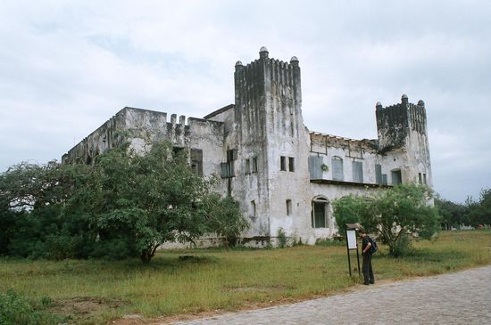 Der Lack ist ab in Bagamoyo...