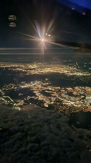 Anflug auf Flordia....