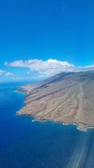 Anflug auf Maui