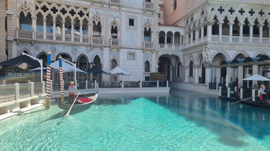 Gondeln im Venetian