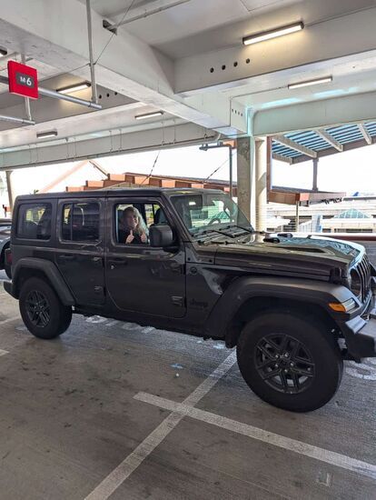 Der Jeep sollte uns noch Ärger machen...
