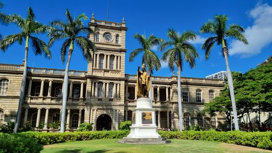 Kameamea-Königsstatue