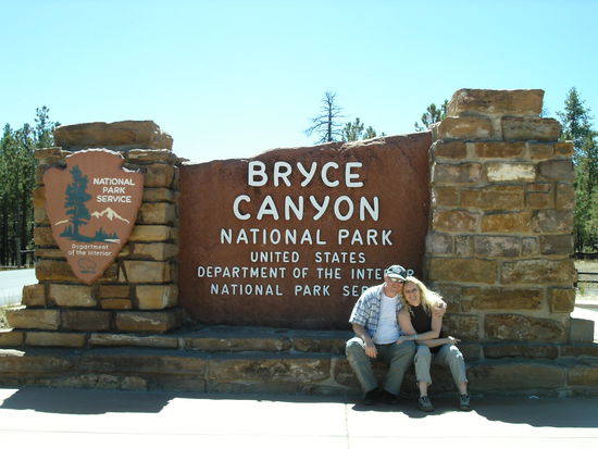 Wie das Bild schon sagt: Der Bryce Canyon N.P.