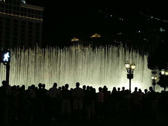 Wasserspiele vor dem Bellagio