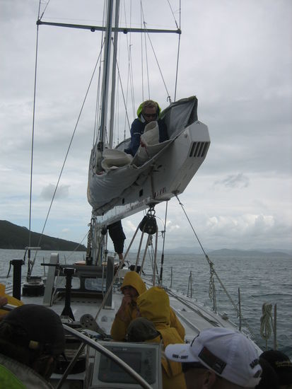 Gott sei Dank - wieder gerade!