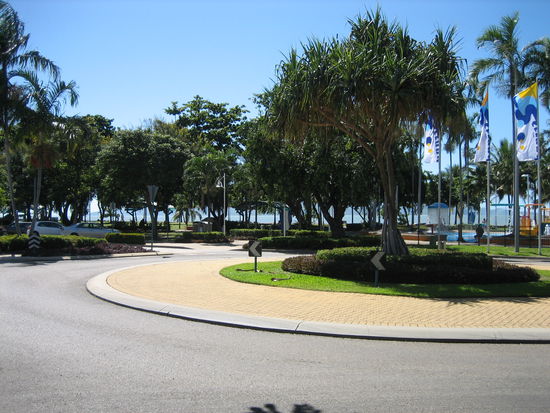 Einer der zahlreichen Kreisverkehre