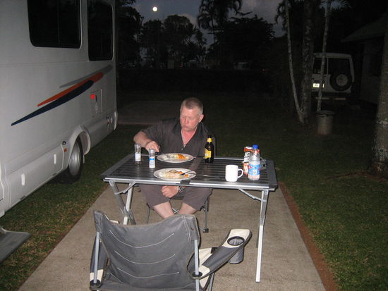 Abendessen bei Vollmond