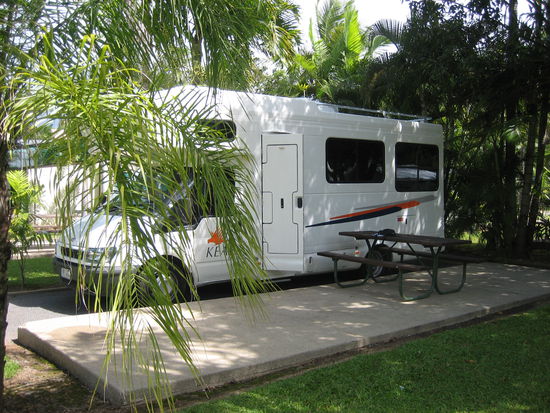 Unser traumhafter Campingplatz in Cairns!