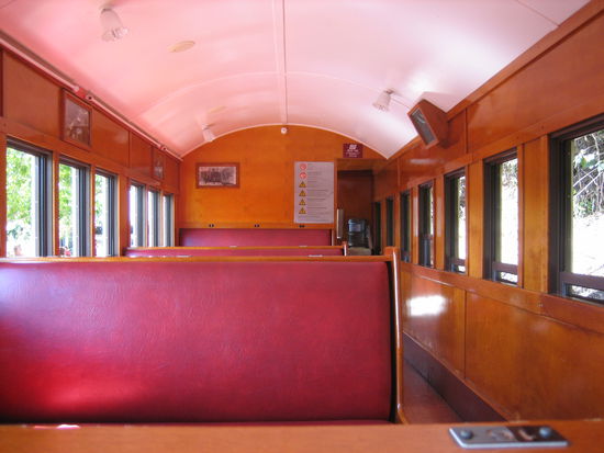 Innenansicht vom Zug