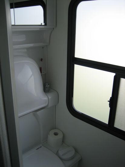 Unser luxuriöses Bad...